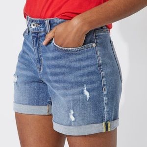 NAUTICA Jeans mid-rise shorts rolled cuffs Size 29